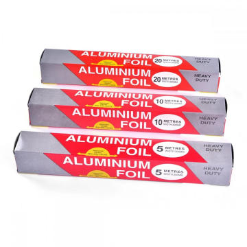 Papel de aluminio de aluminio antiadherente de servicio pesado